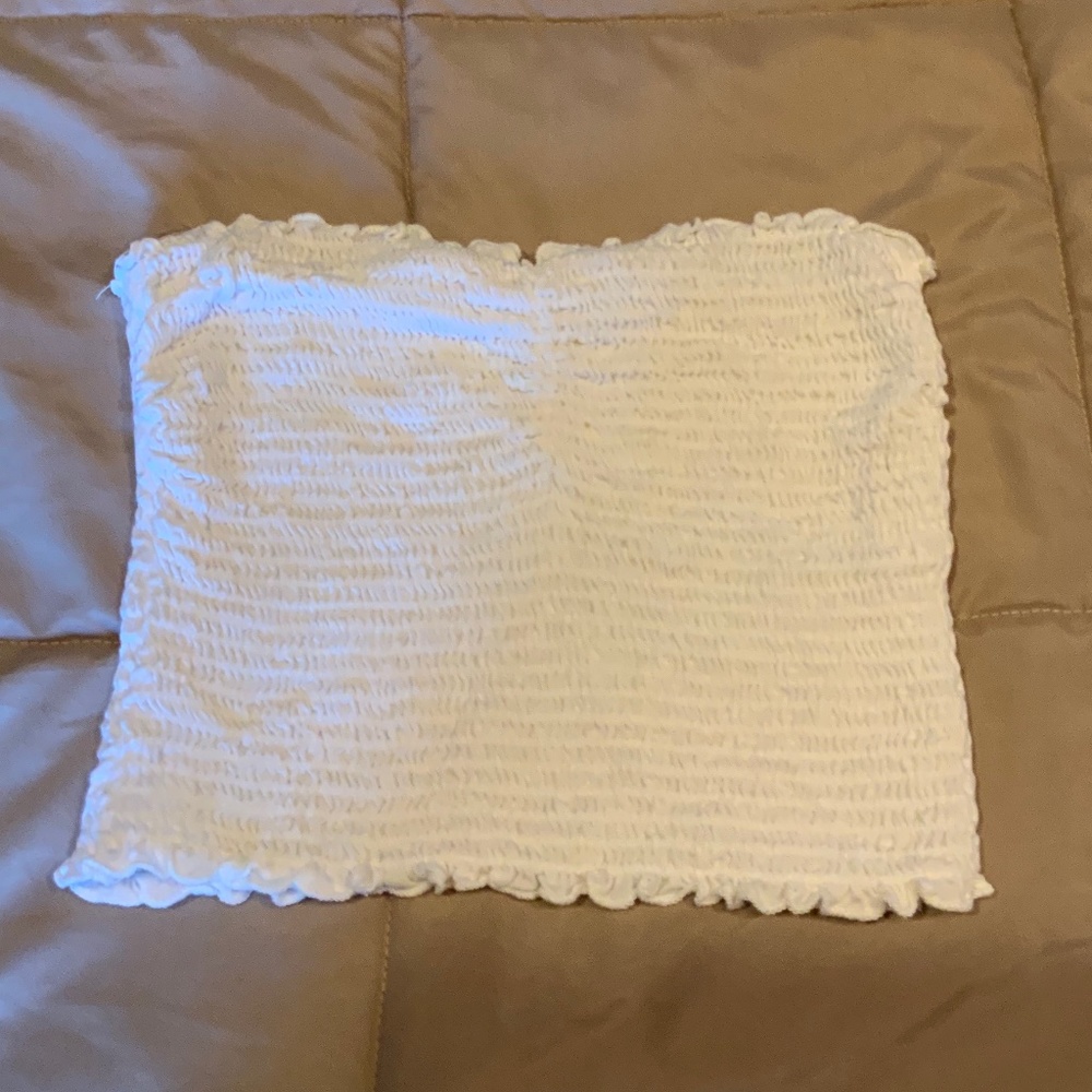 White Crop Top
